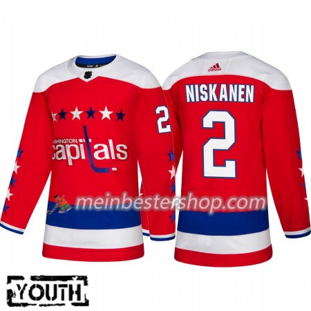 Washington Capitals Matt Niskanen 2 Adidas 2018-2019 Alternate Trikot Authentic - Kinder